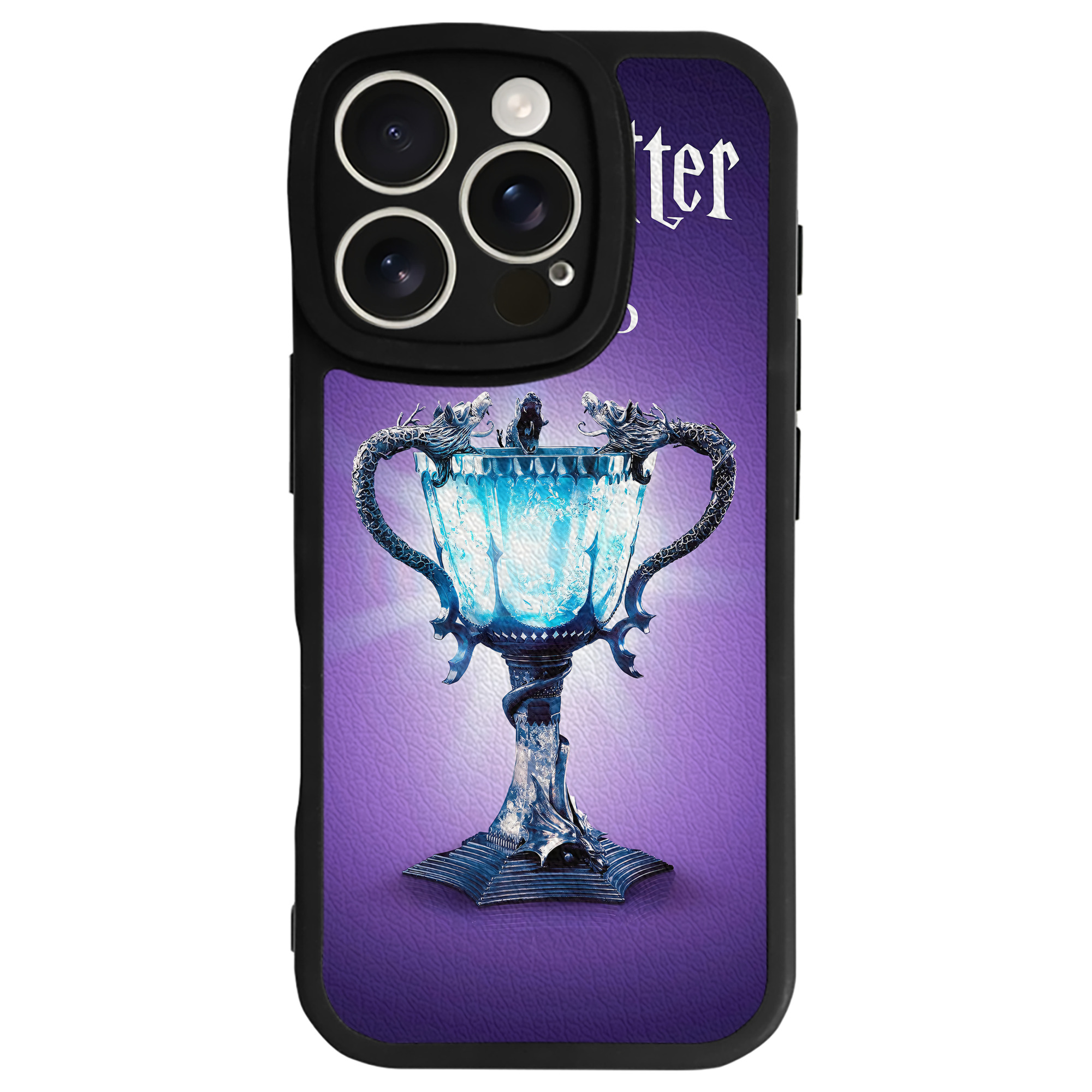 （画像用） Harry Potter ハリー・ポッターシリーズ 【iPhone 16シリーズ対応】シリコンスマホケース（レザー調） 材質：シリコン